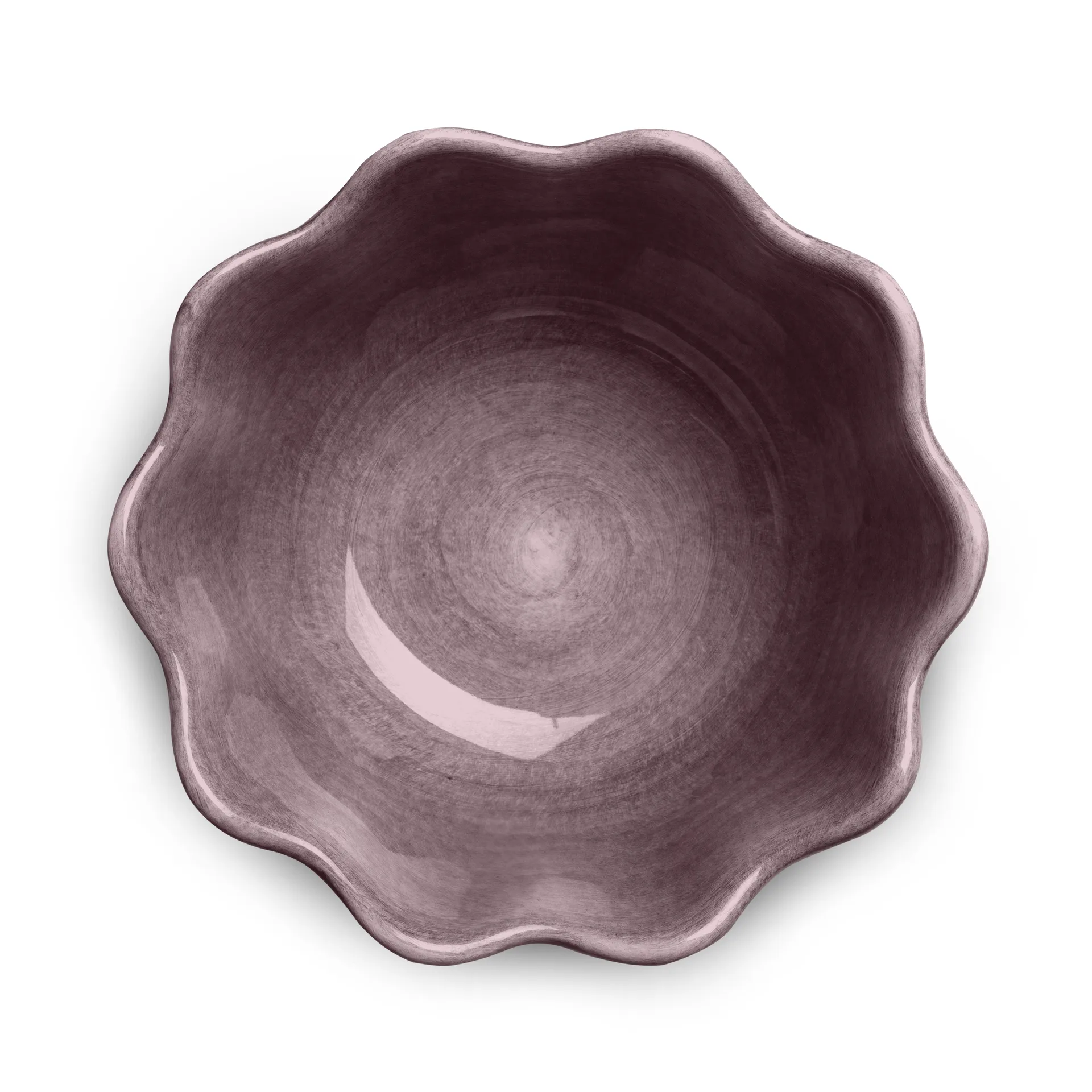 Oyster 碗直径13cm, 深紫色 Mateus