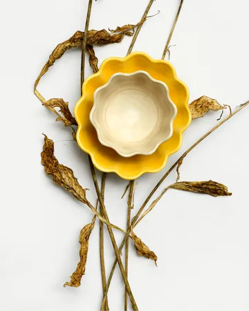 Oyster 碗直径13cm - 沙色 - Mateus