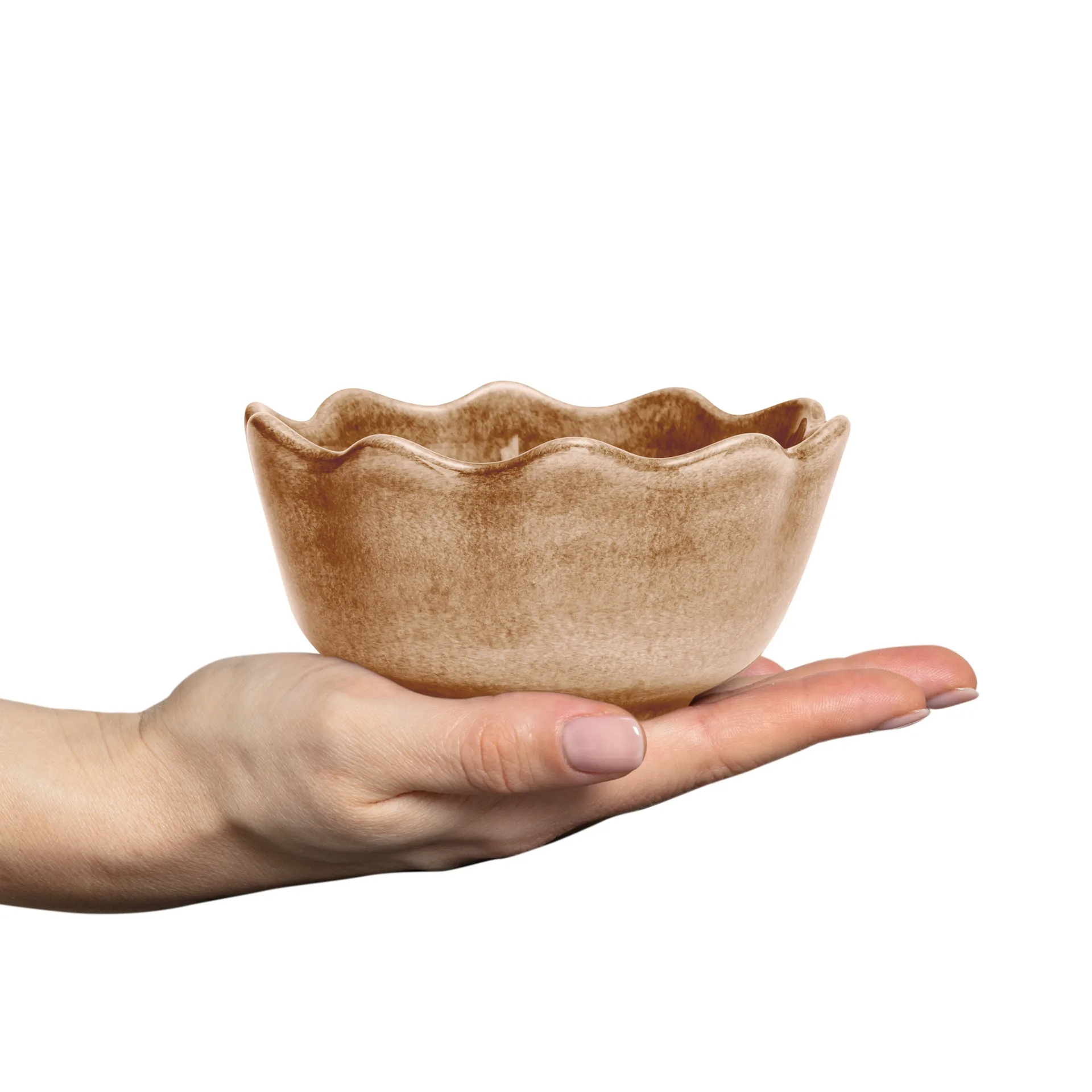 Oyster 碗直径13cm, 肉桂色 Mateus