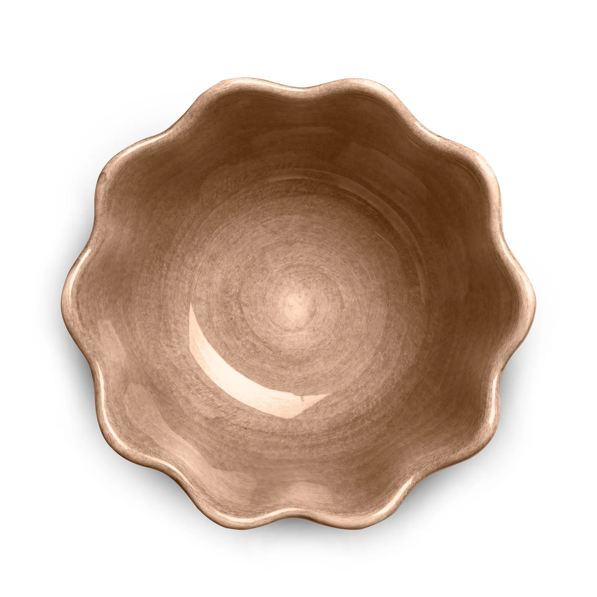Oyster 碗直径13cm, 肉桂色 Mateus