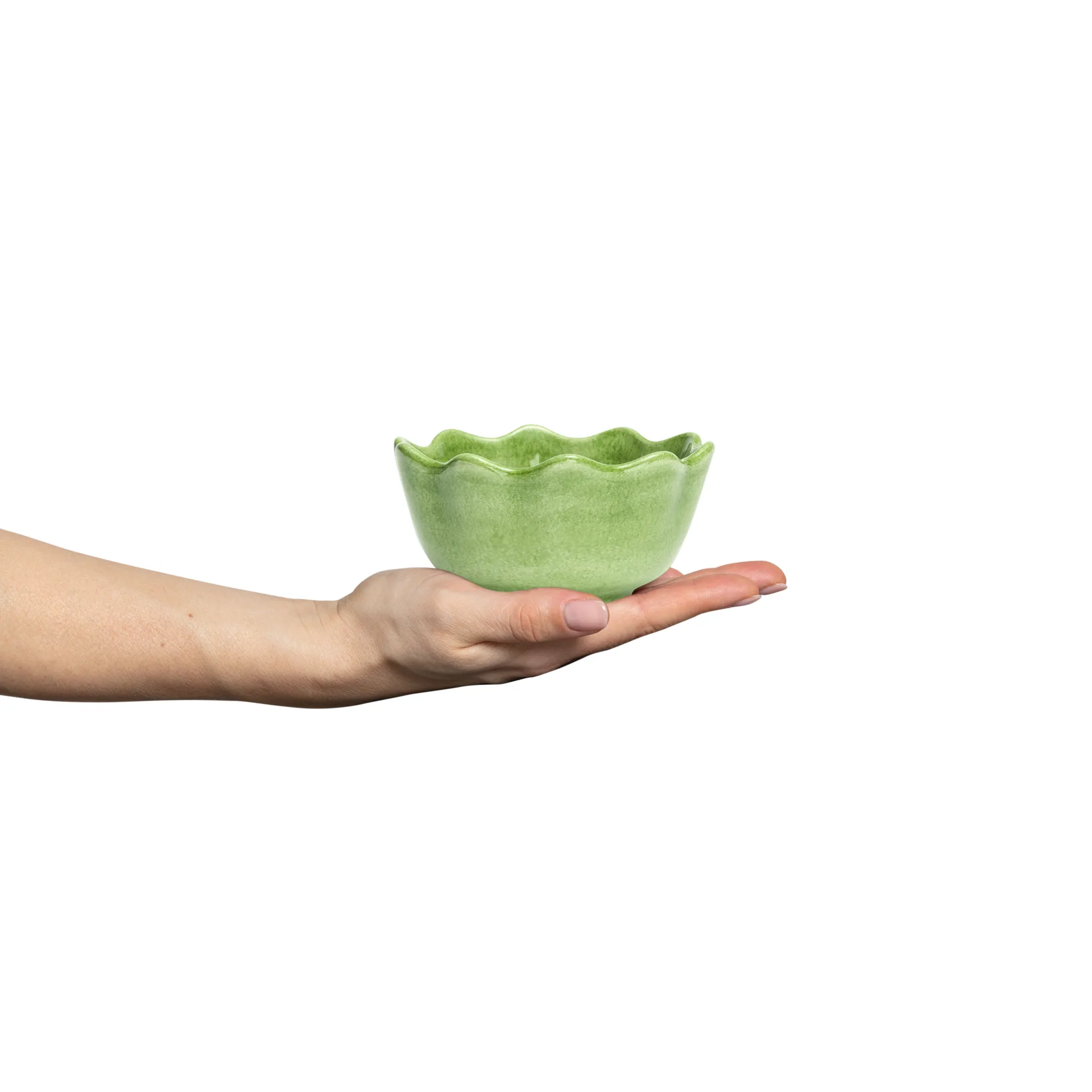 Oyster 碗直径13cm, 绿色 Mateus