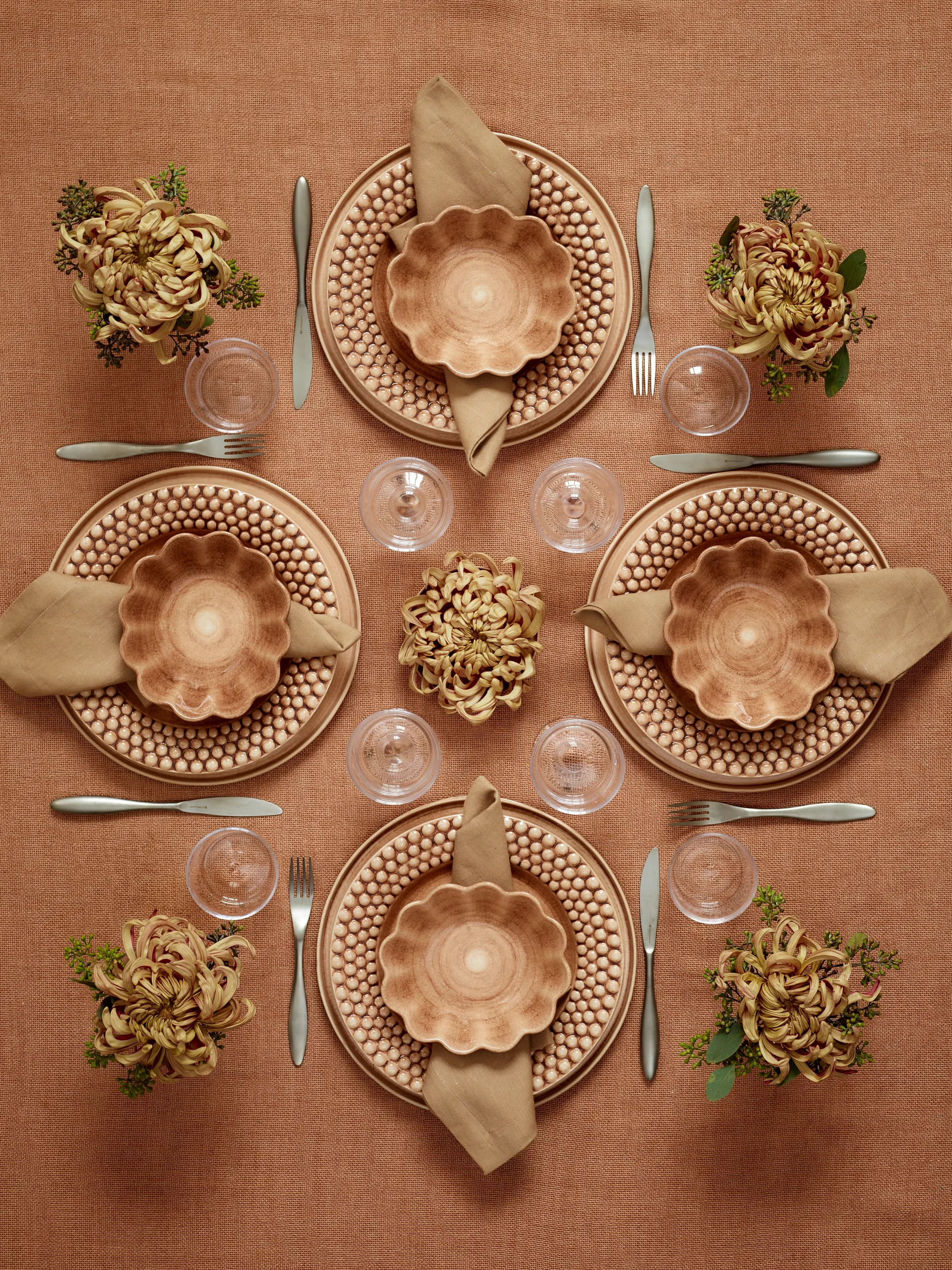 Oyster 碗  16x18 cm, cinnamon Mateus