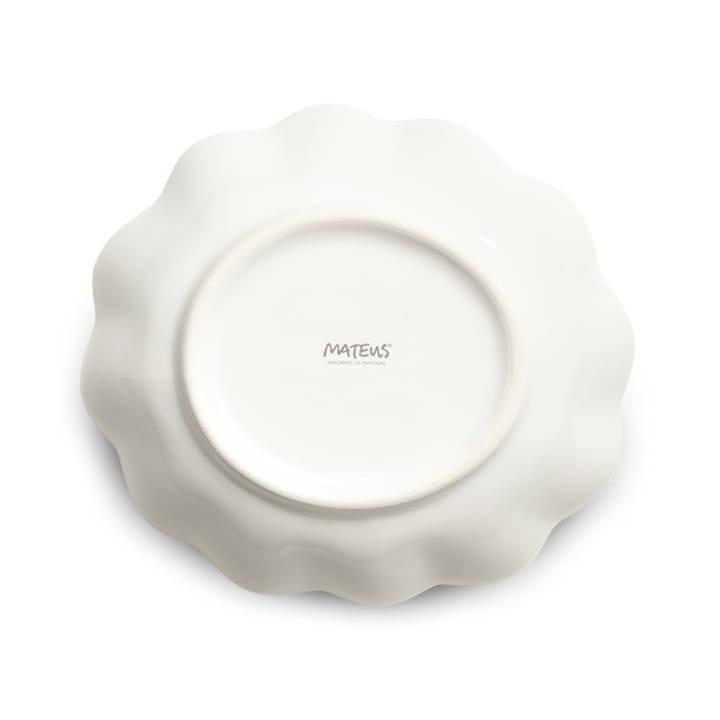 Oyster 碗  16x18 cm, 白色 Mateus