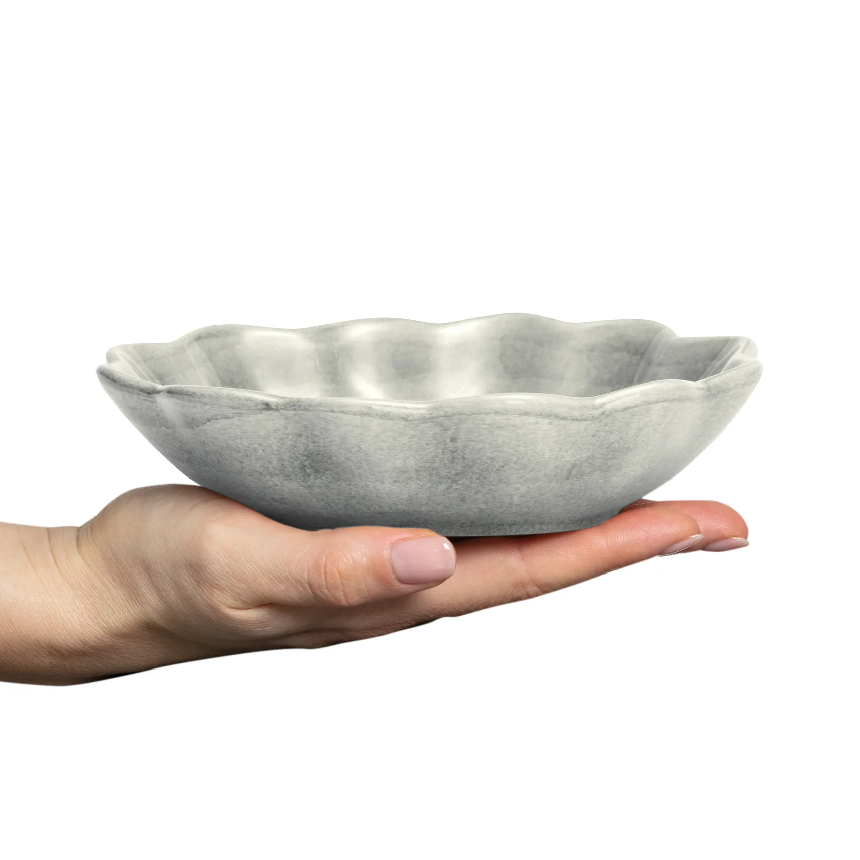 Oyster 碗16x18cm, 灰色 Mateus