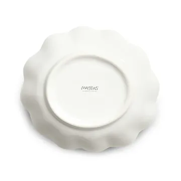 Oyster 碗16x18cm - 白色 - Mateus