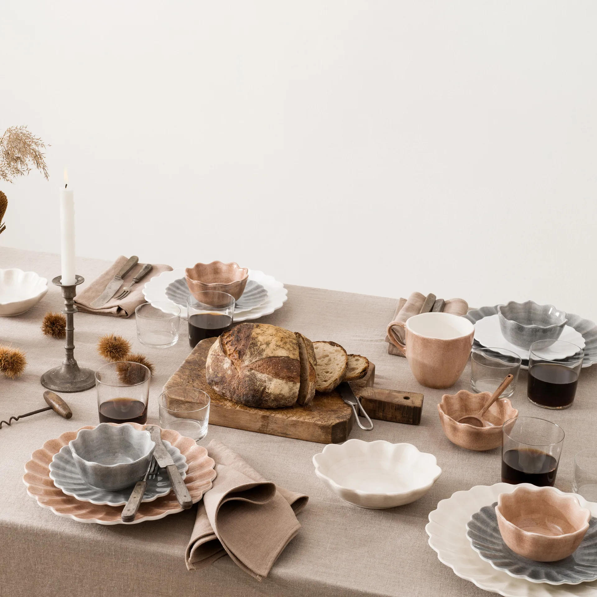 Oyster 盘子 20 cm, 白色 Mateus