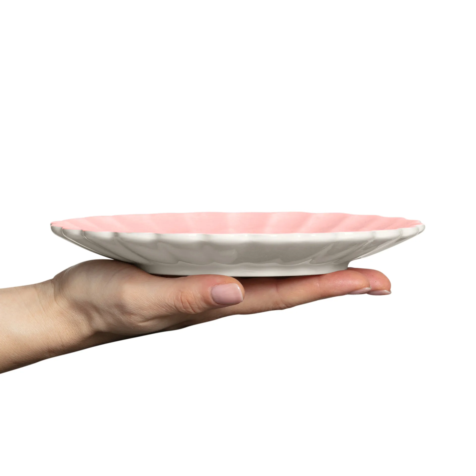 Oyster 盘20cm, 浅粉色 Mateus