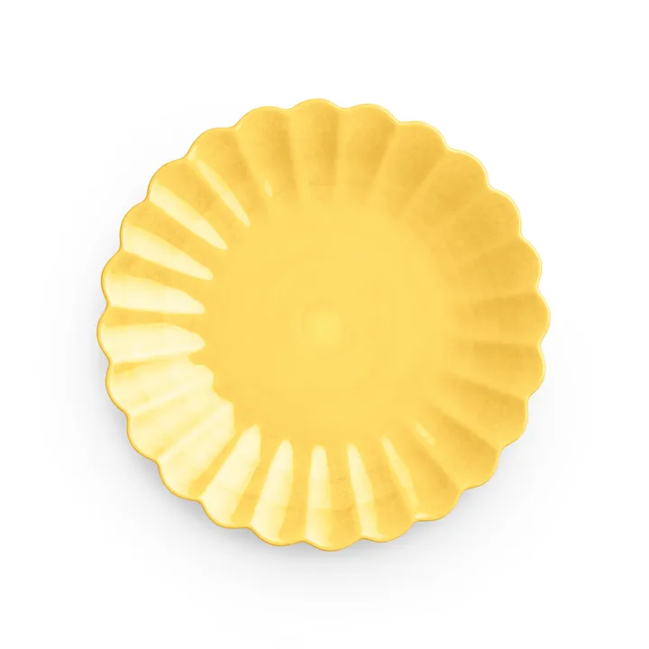 Oyster 盘20cm - 黄色 - Mateus