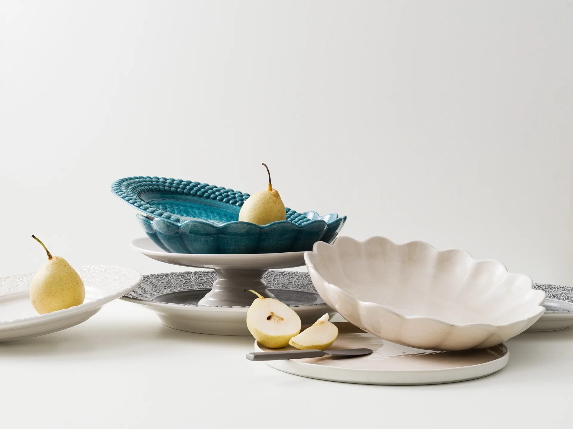 Oyster 碗  Ø24 cm, 白色 Mateus