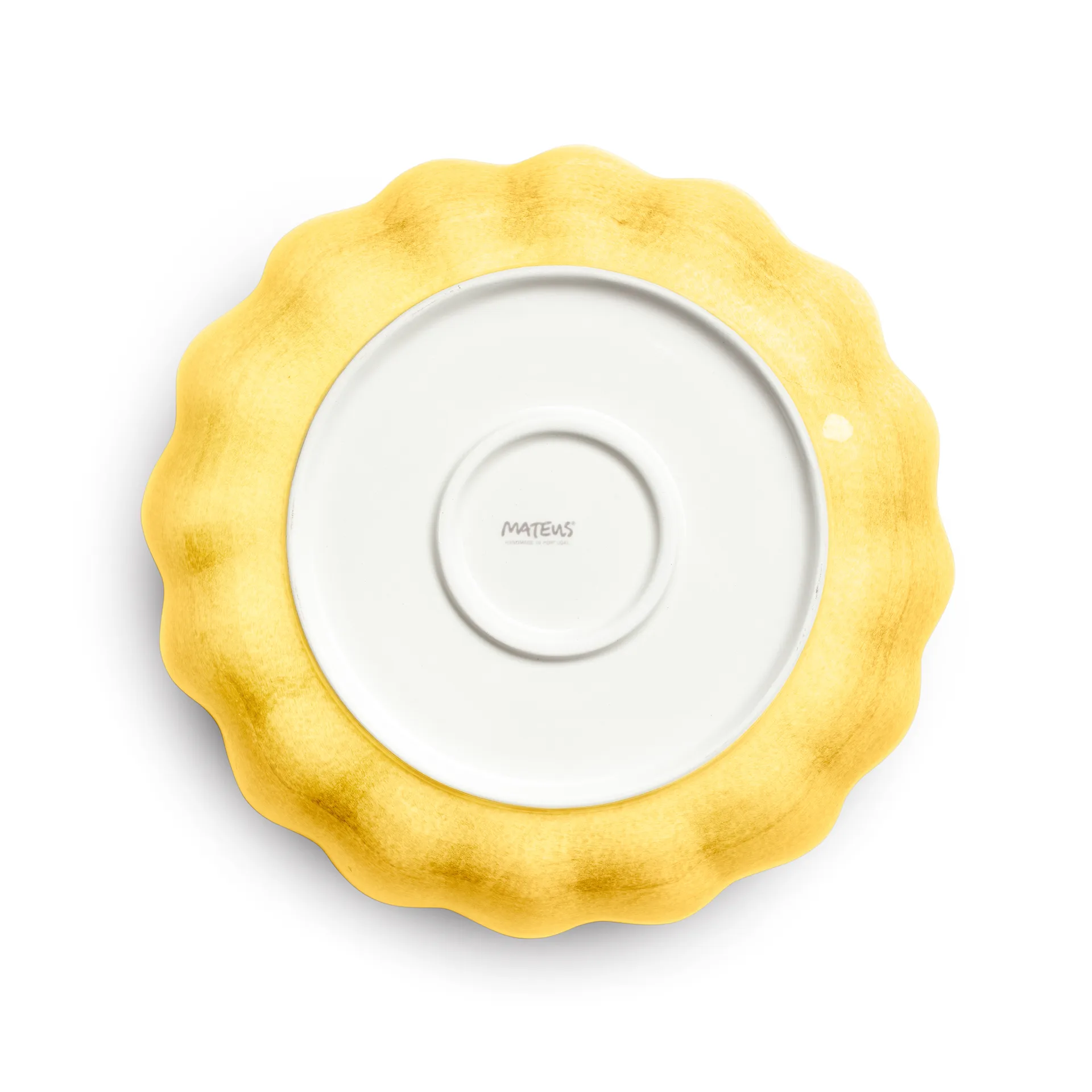 Oyster 碗  Ø24 cm, 黄色 Mateus