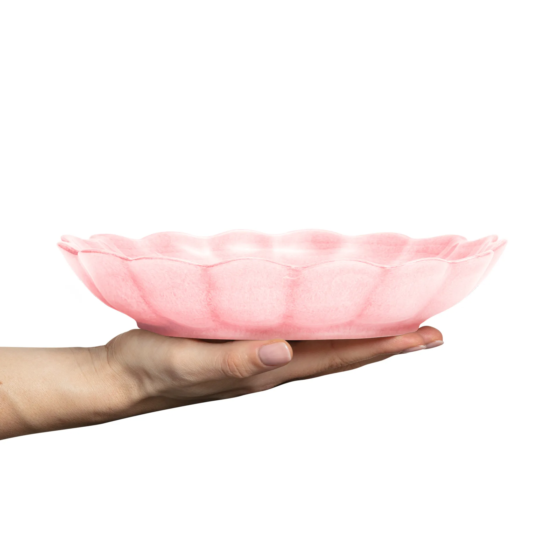Oyster 碗直径24cm, 浅粉色 Mateus