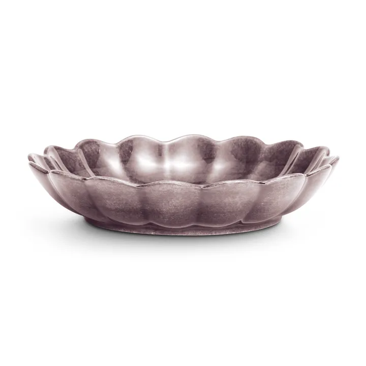 Oyster 碗直径24cm - 深紫红色 - Mateus