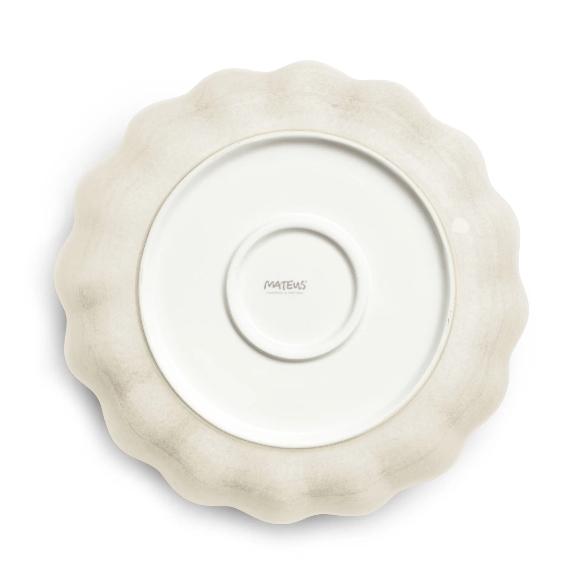 Oyster 碗直径24cm, 沙色 Mateus