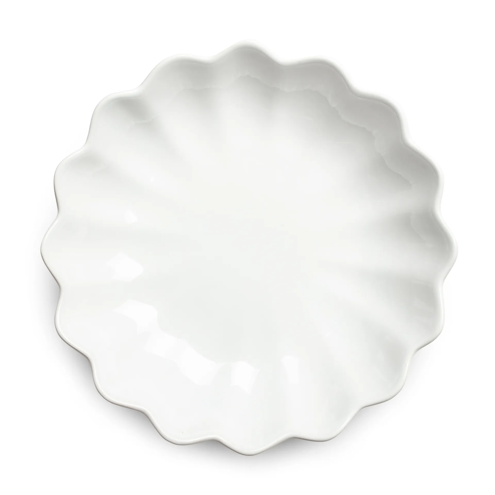Oyster 碗直径24cm, 白色 Mateus