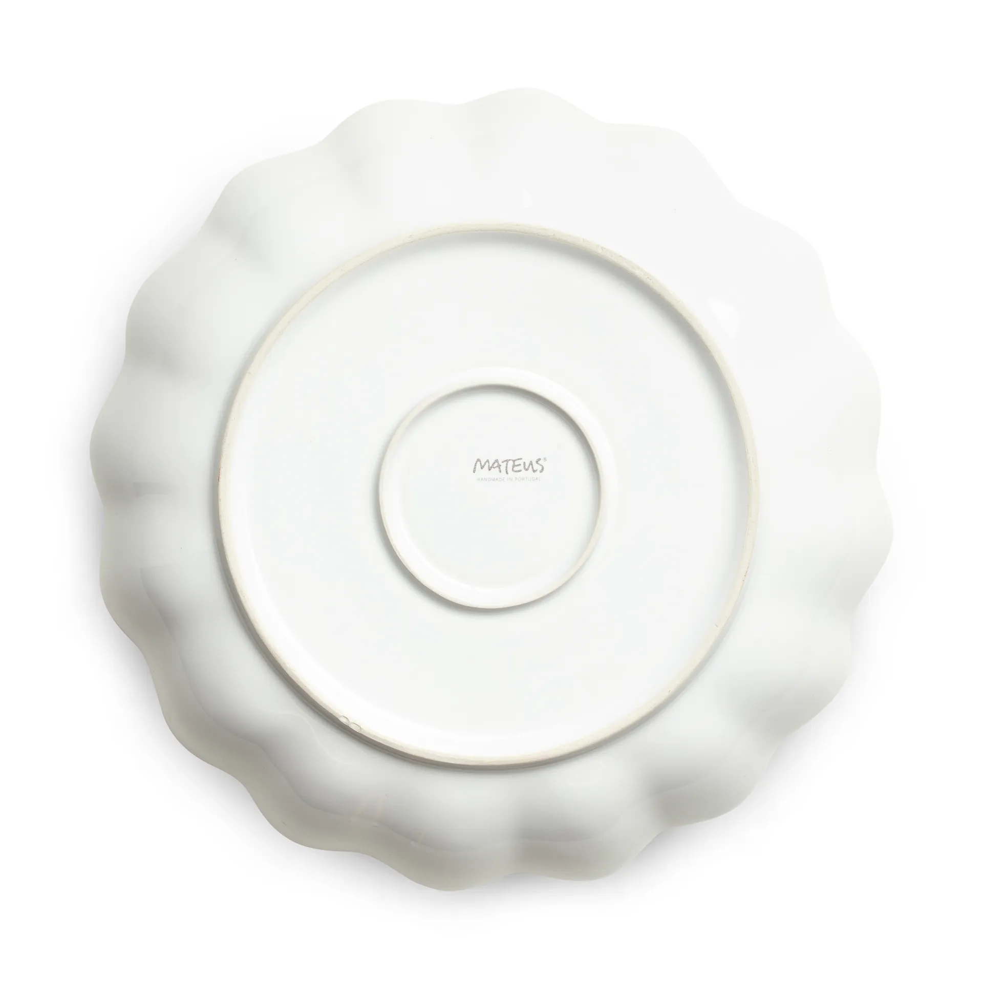 Oyster 碗直径24cm, 白色 Mateus