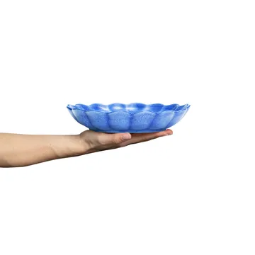Oyster 碗直径24cm - 浅蓝色 - Mateus