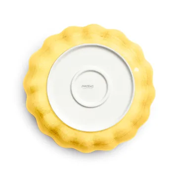 Oyster 碗直径24cm - 黄色 - Mateus