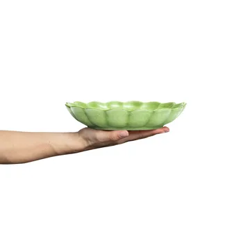 Oyster 碗直径24cm - 绿色 - Mateus