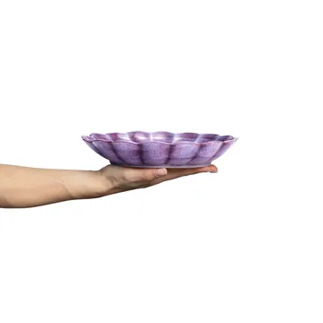 Oyster 碗直径24cm - 紫罗兰色 - Mateus