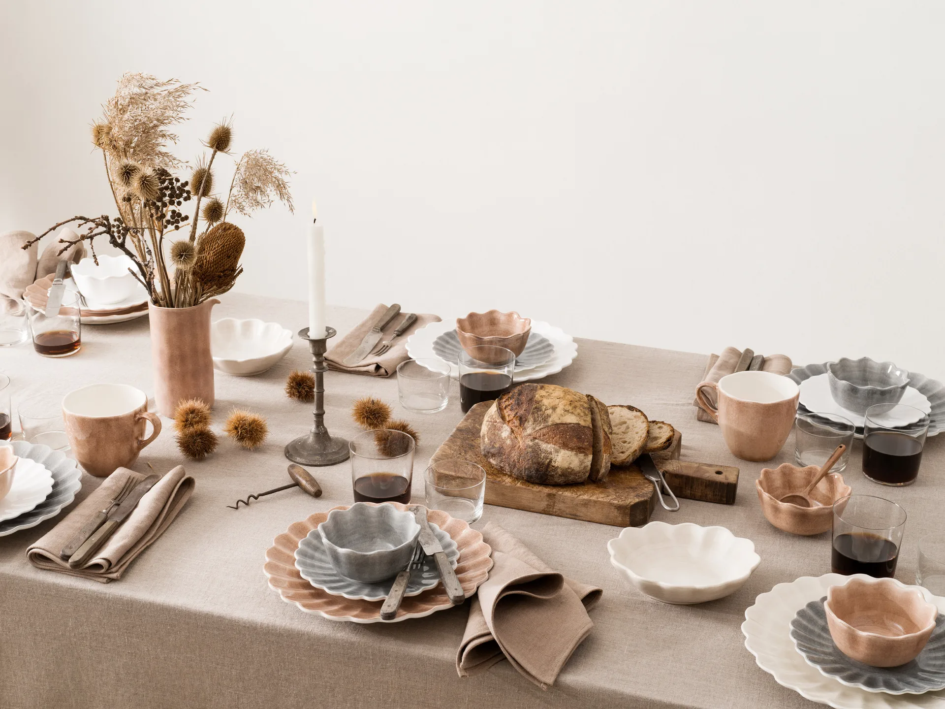 Oyster 盘子 28 cm, 白色 Mateus