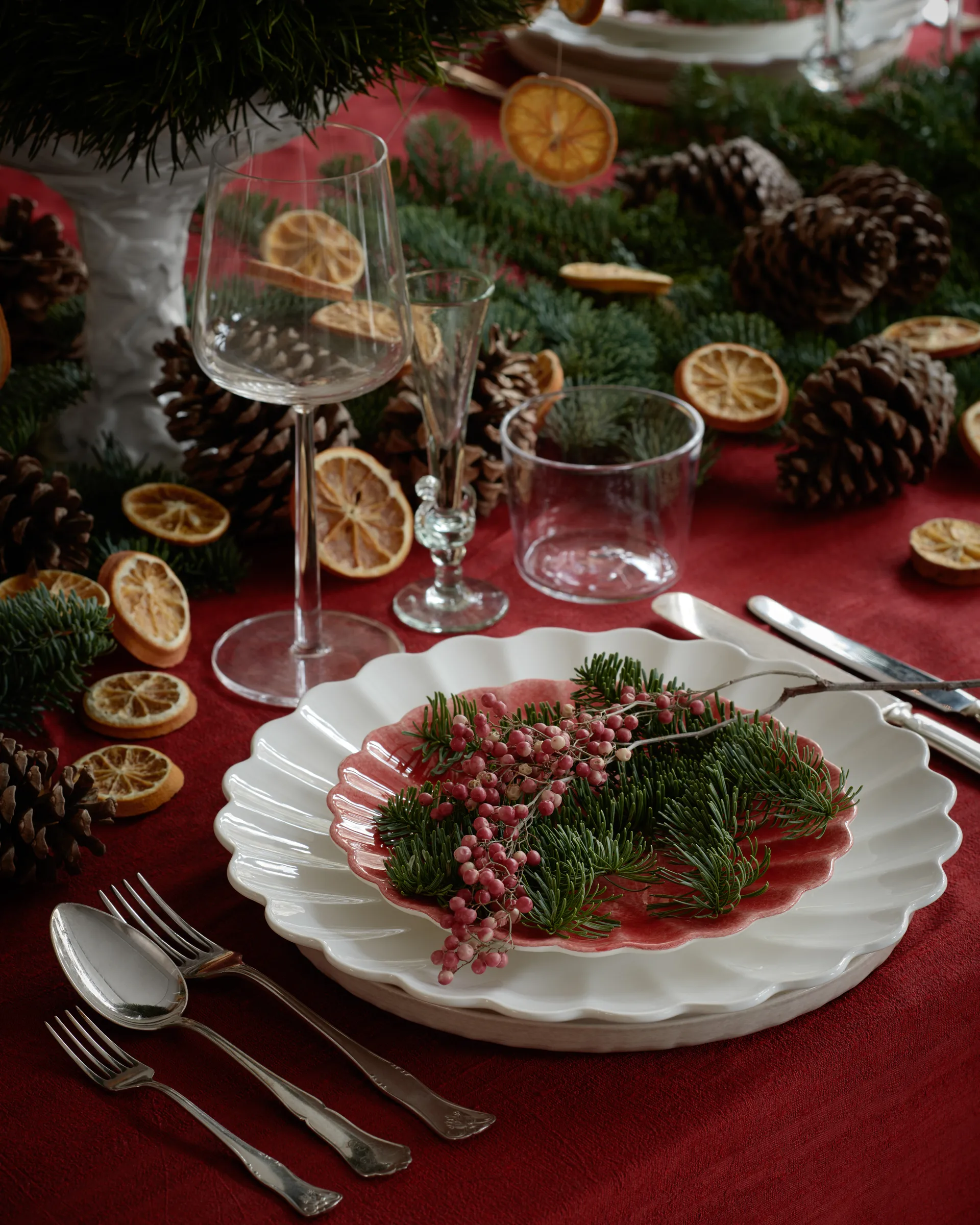 Oyster 盘子 28 cm, 白色 Mateus