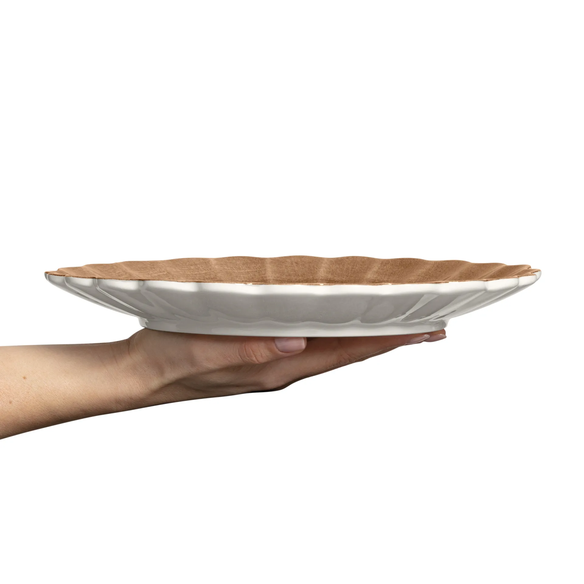 Oyster 盘28cm, 肉桂色 Mateus