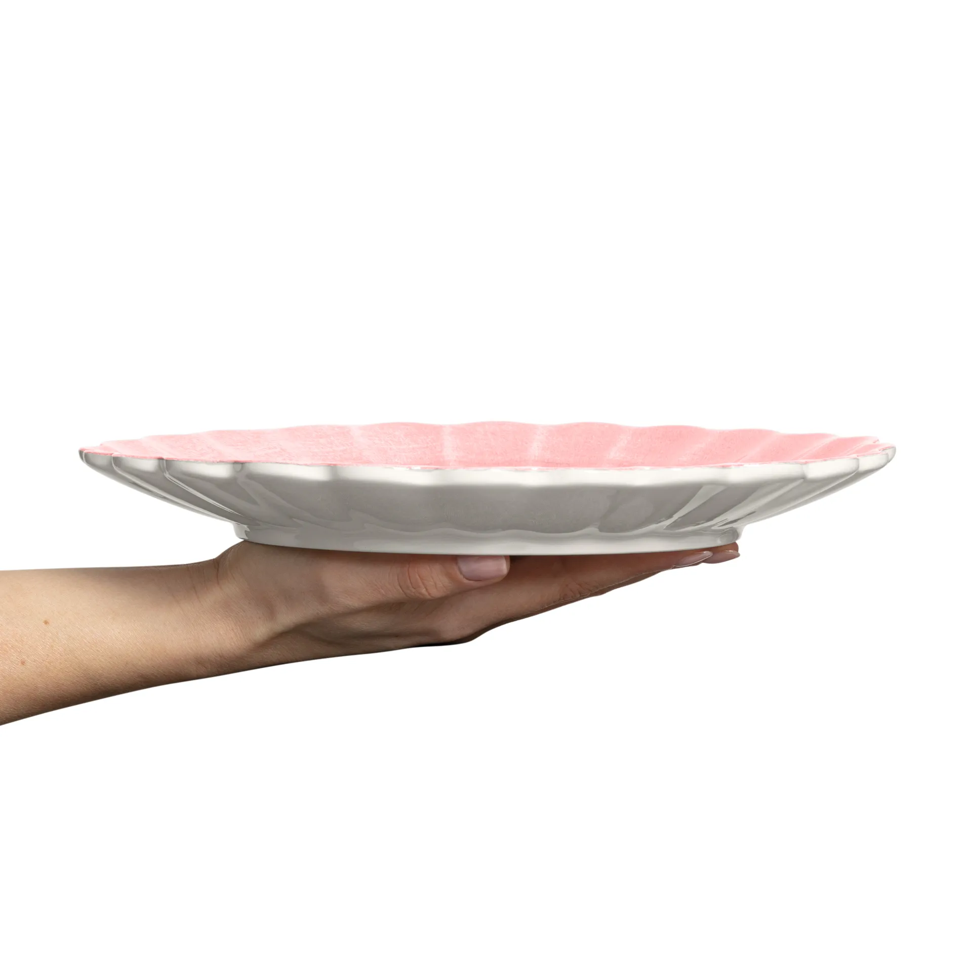 Oyster 盘28cm, 浅粉色 Mateus