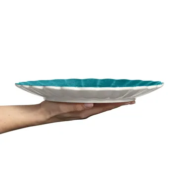 Oyster 盘28cm - 海洋蓝 - Mateus