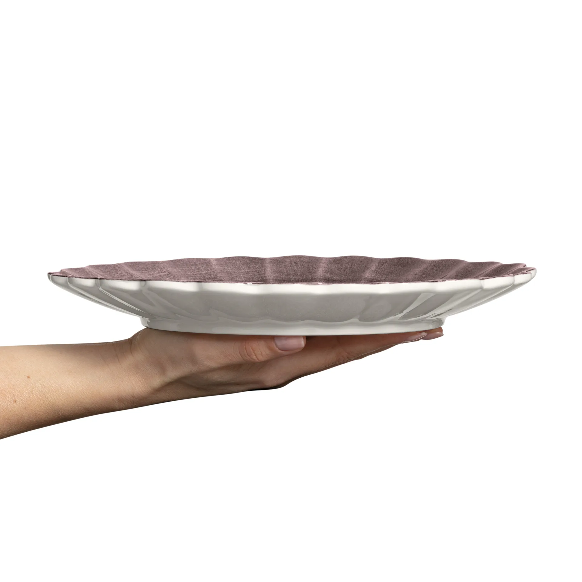 Oyster 盘28cm, 李子色 Mateus