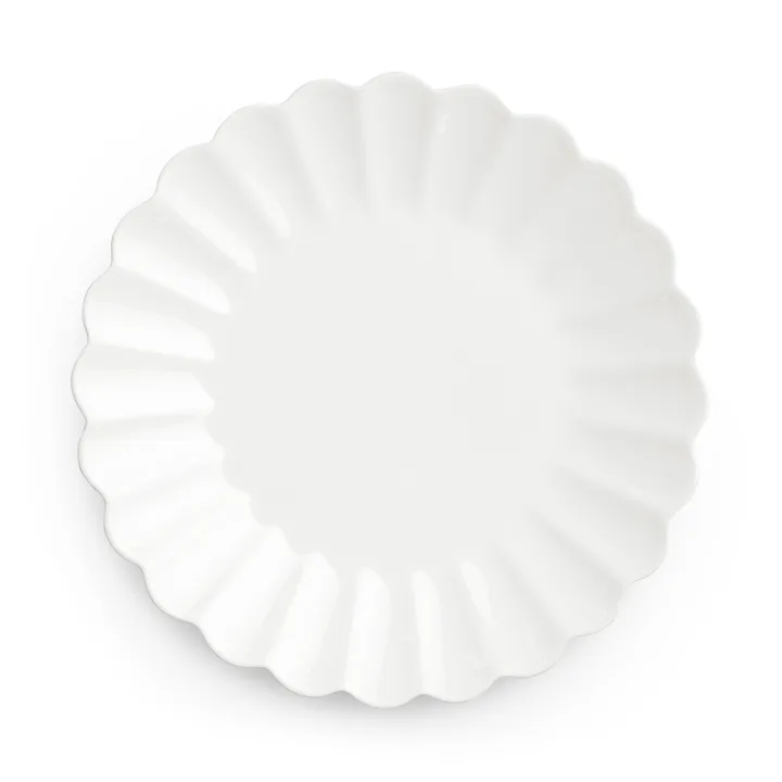 Oyster 盘28cm - 白色 - Mateus
