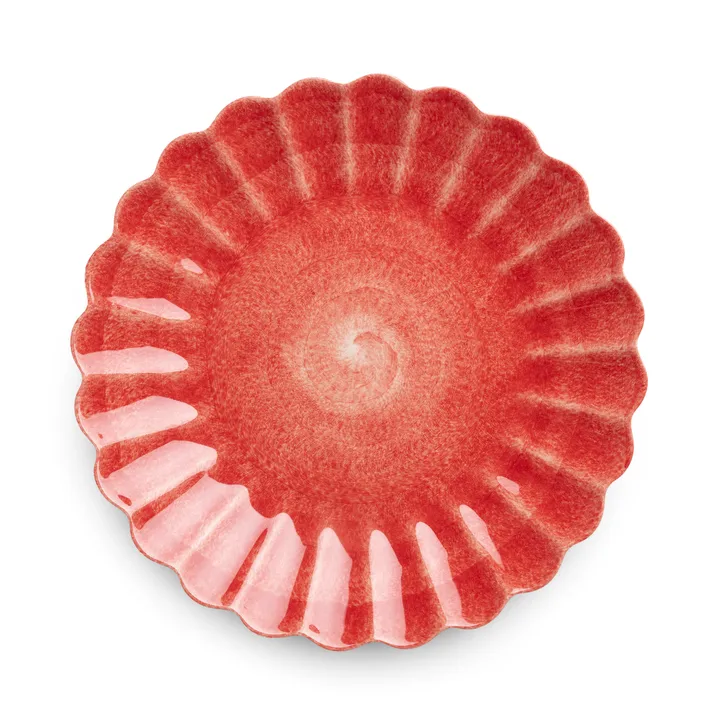 Oyster 盘28cm - 红色 - Mateus