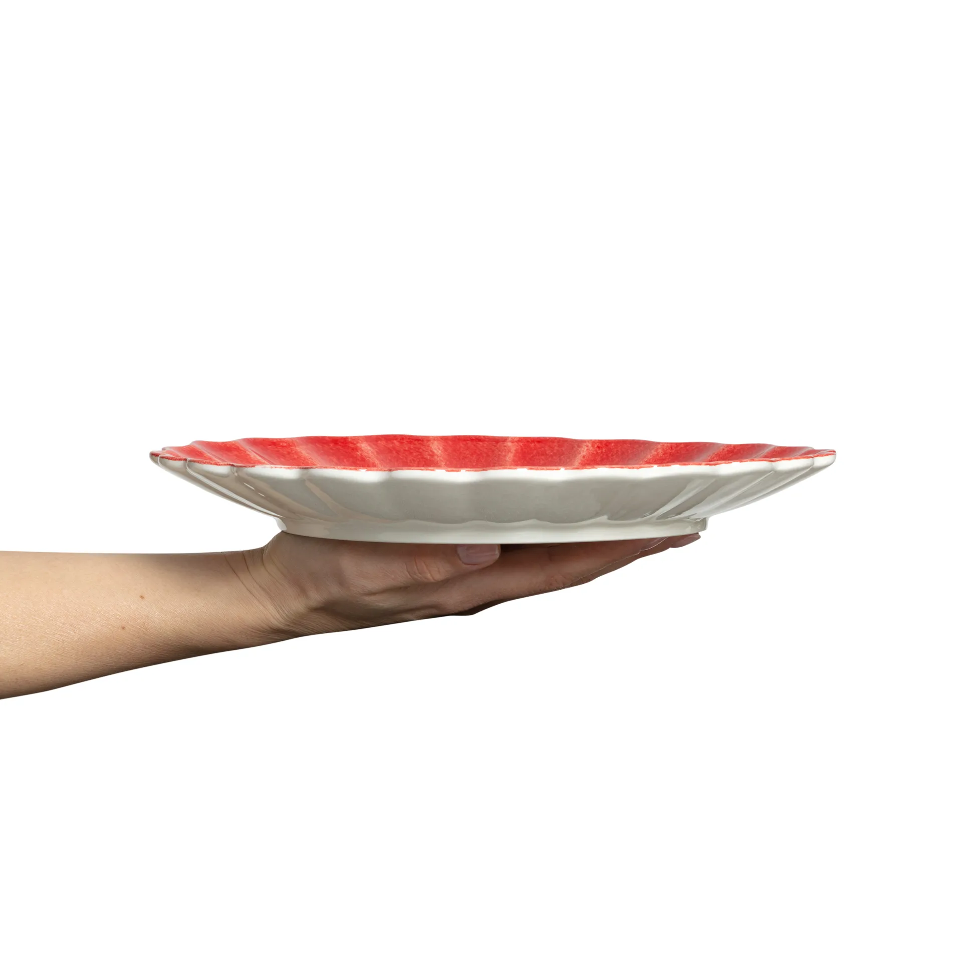 Oyster 盘28cm, 红色 Mateus