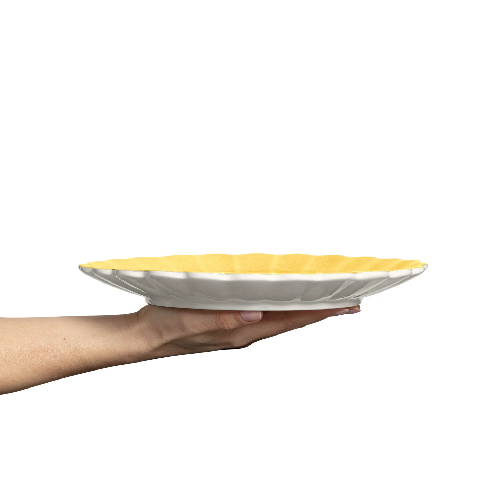 Oyster 盘28cm, 黄色 Mateus
