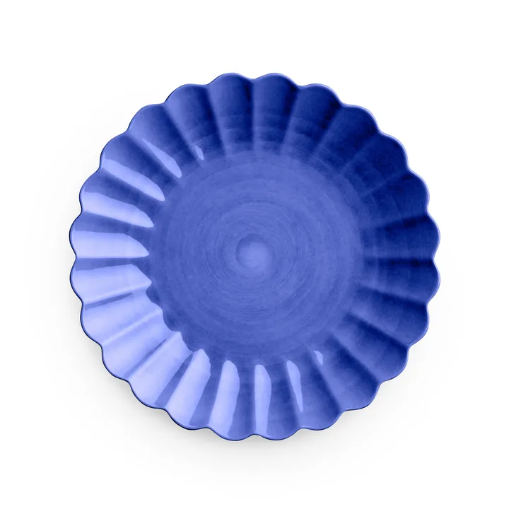 Oyster 盘28cm - 蓝色 - Mateus