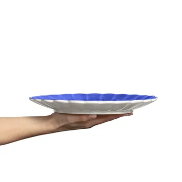 Oyster 盘28cm - 蓝色 - Mateus
