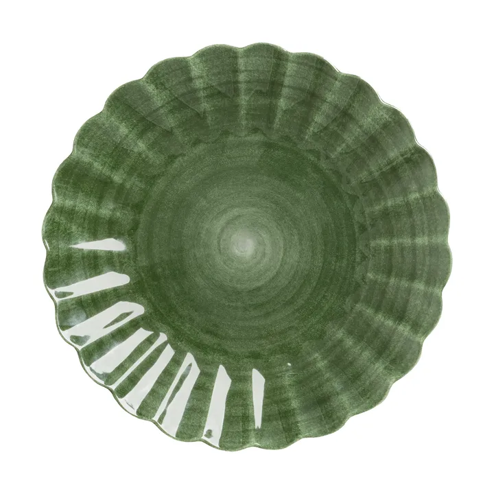 Oyster 盘28cm - 森林绿色 - Mateus