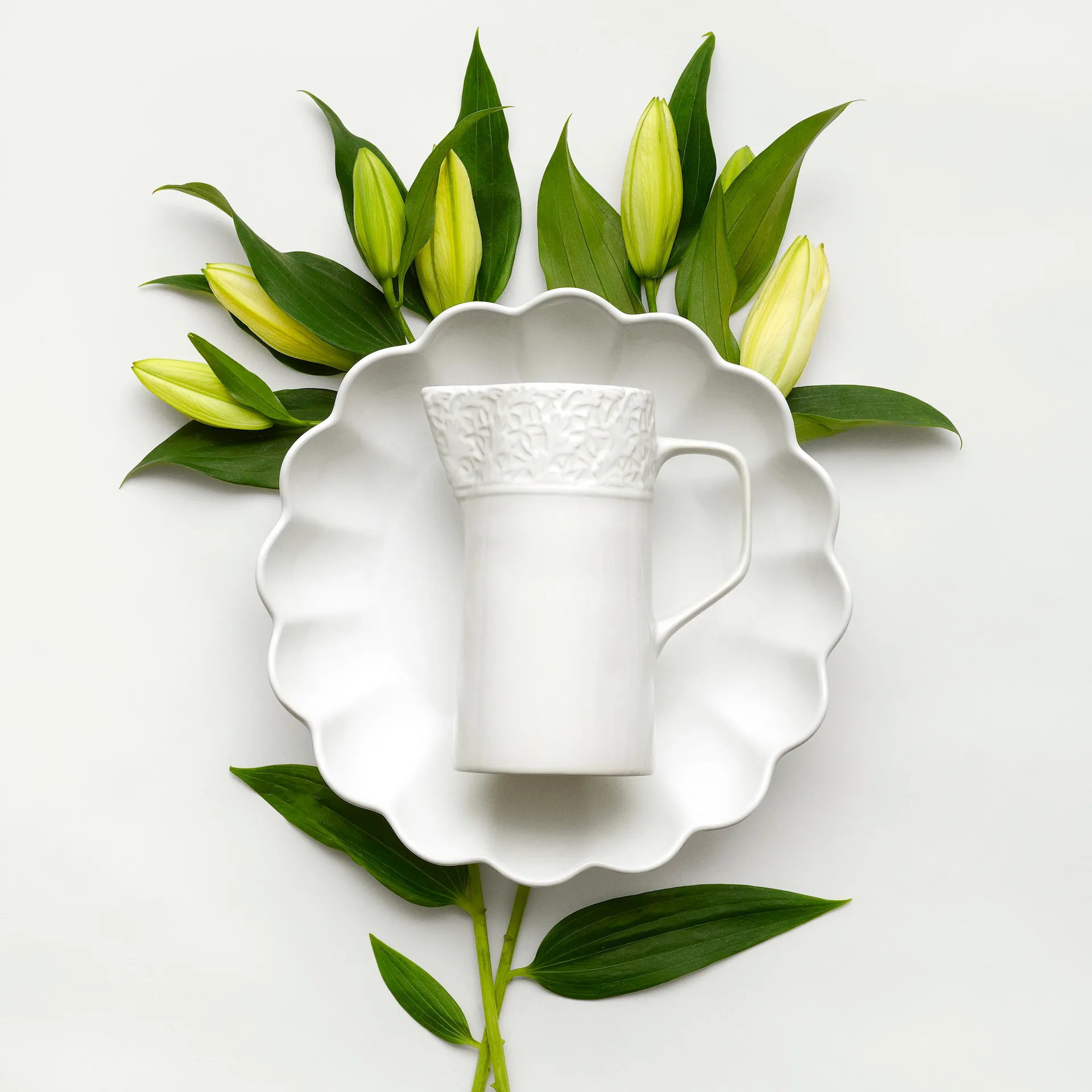 Oyster 碗  Ø31 cm, 白色 Mateus