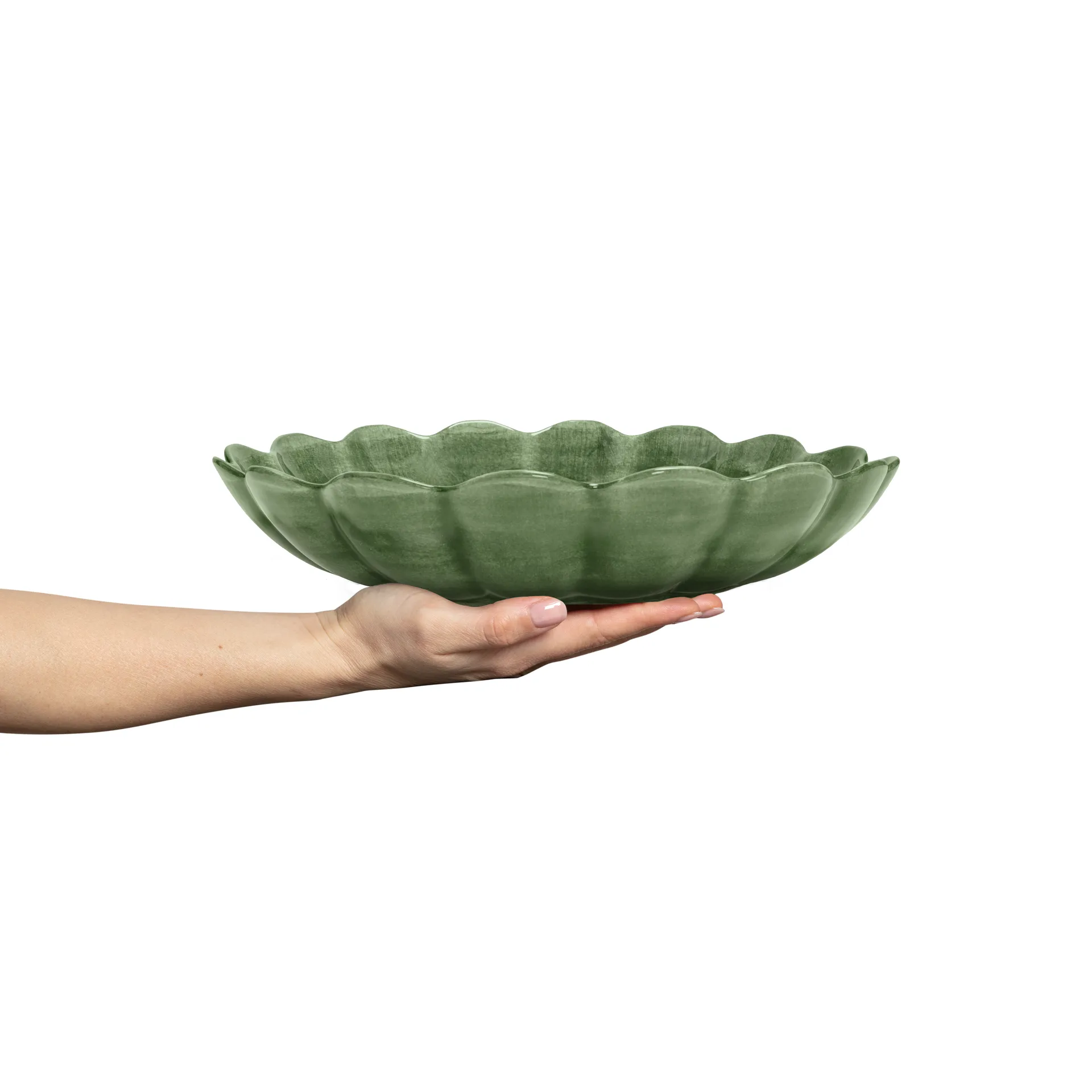 Oyster 碗直径31cm, 森林绿色 Mateus