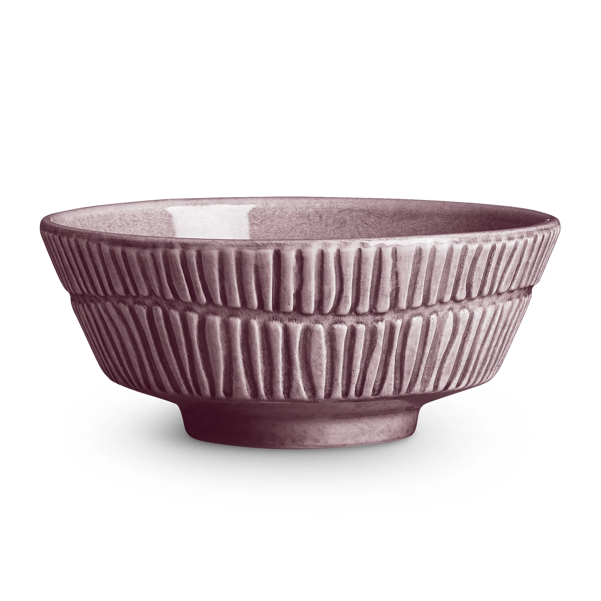 Stripes 碗 Ø15cm, 李子色 Mateus