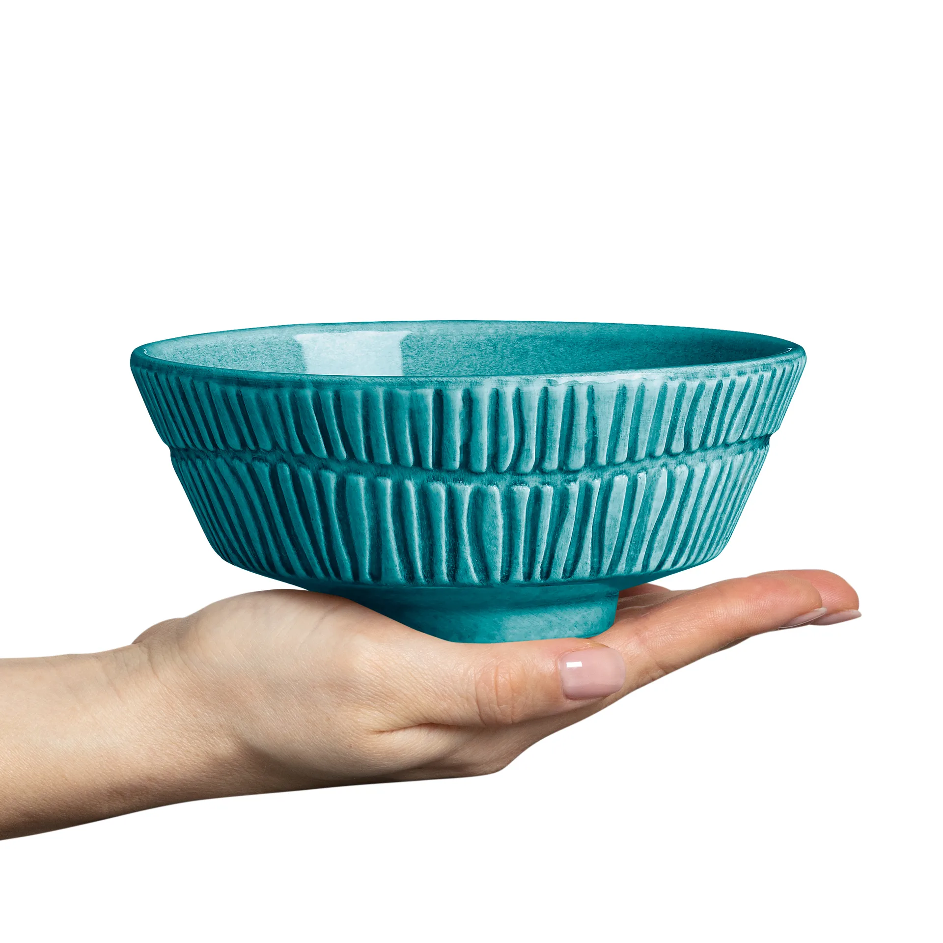 Stripes 碗 Ø15cm, 海洋蓝 Mateus