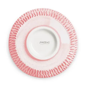 Stripes 碗 Ø15cm - 浅粉色 - Mateus