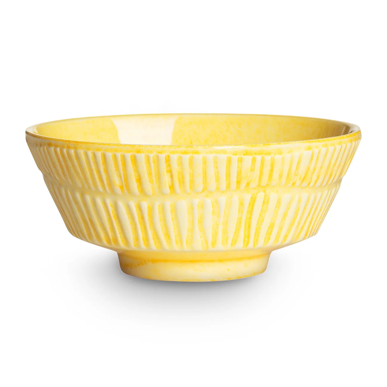 Stripes 碗 Ø15cm, 黄色 Mateus