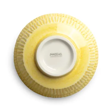 Stripes 碗 Ø15cm - 黄色 - Mateus
