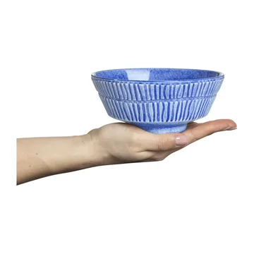 Stripes 碗 Ø15cm - 浅蓝色 - Mateus
