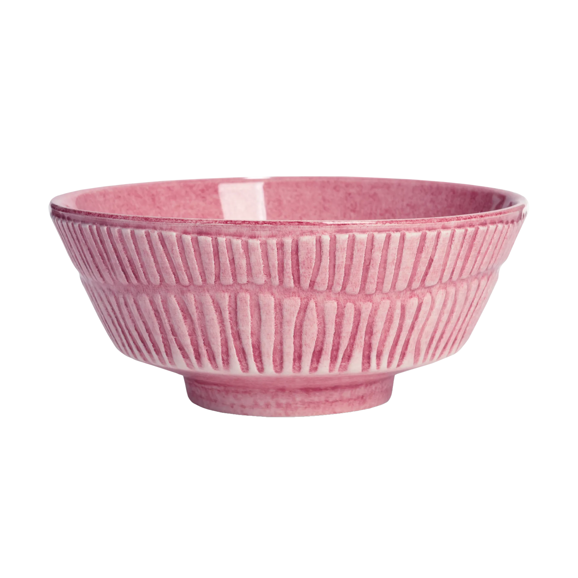 Stripes 碗 Ø15cm, 粉色 Mateus