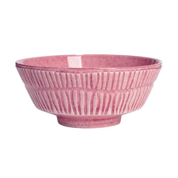 Stripes 碗 Ø15cm - 粉色 - Mateus