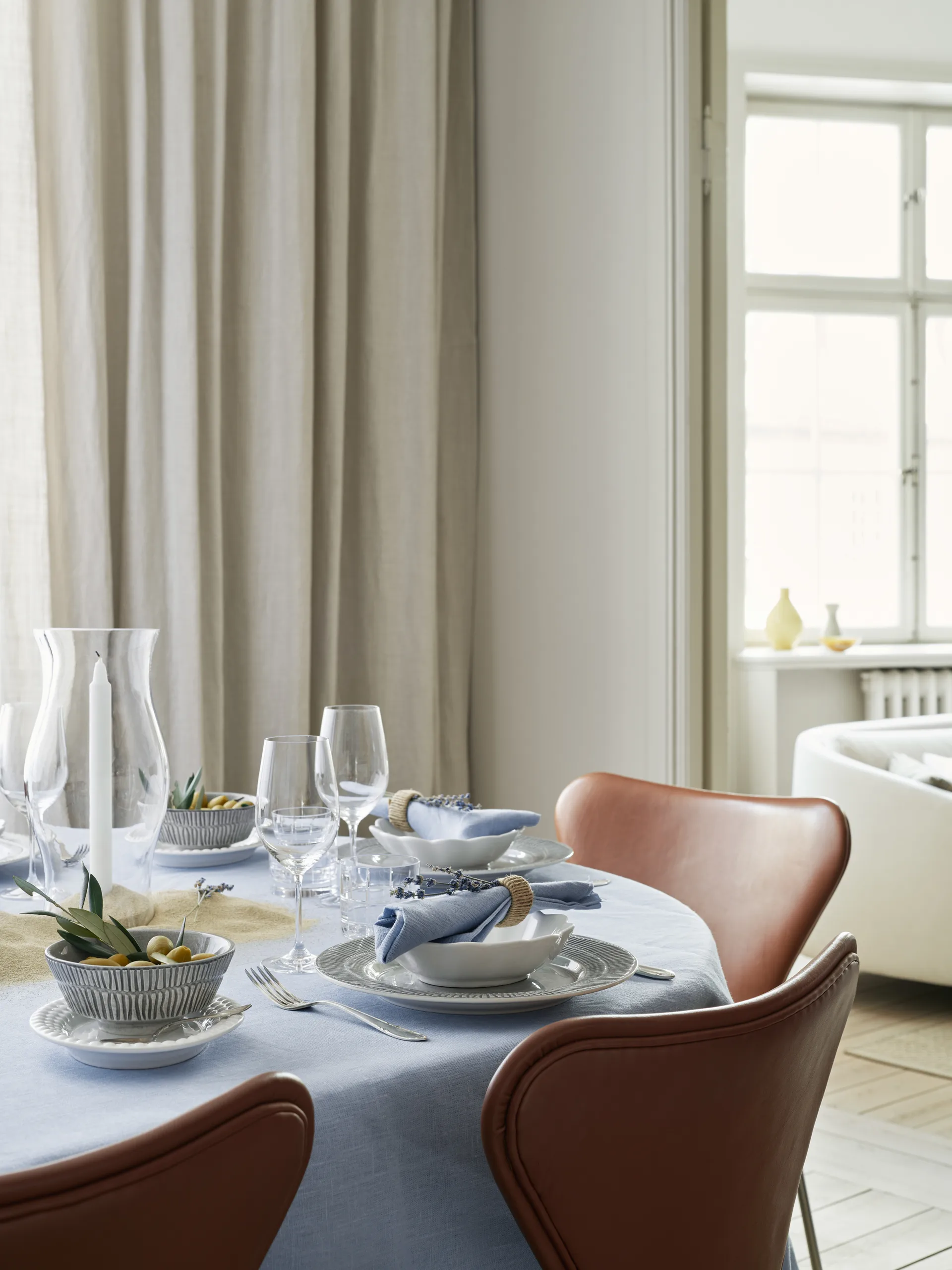 Stripes 碗 16 cm, 灰色 Mateus