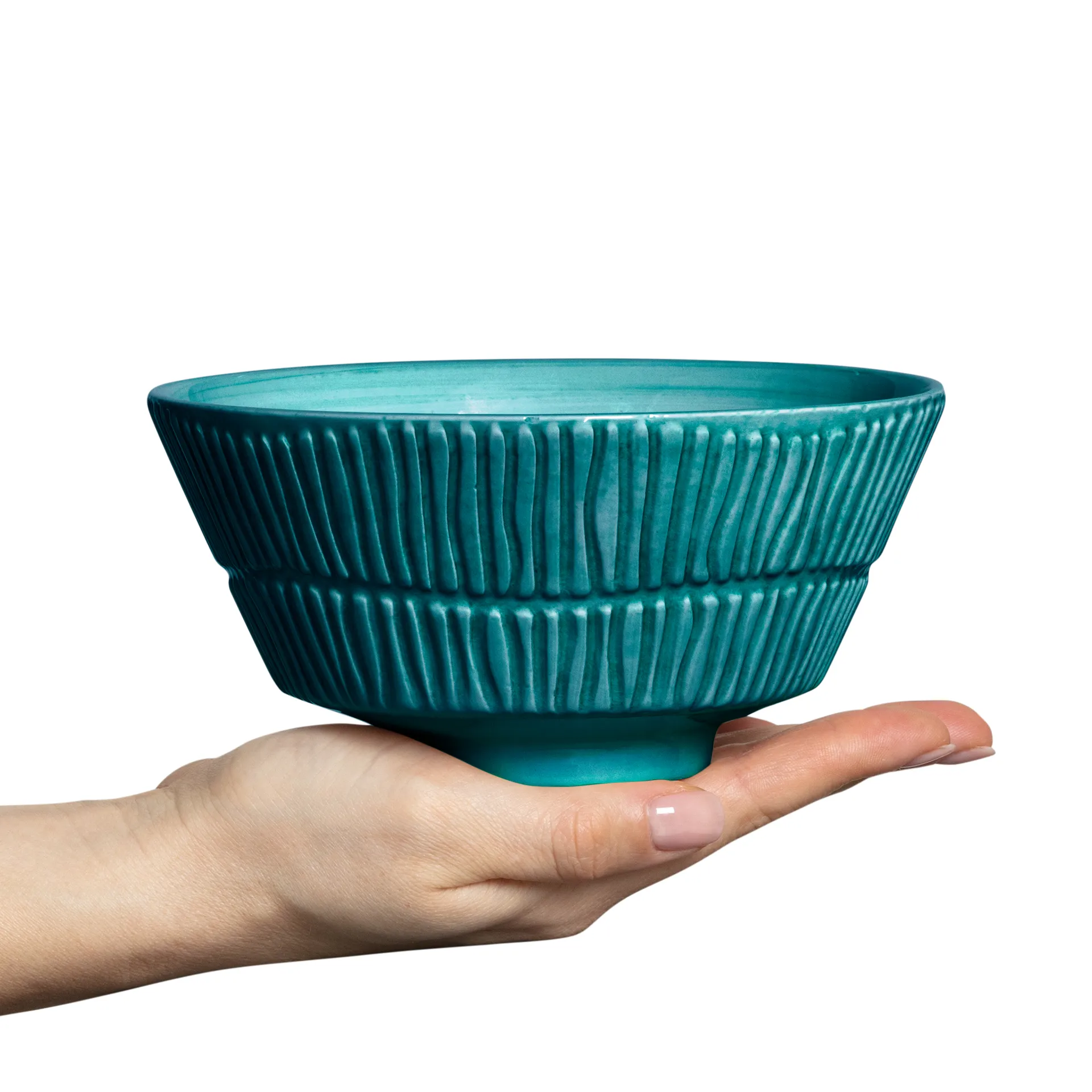 Stripes 碗 16cm, 海洋蓝 Mateus
