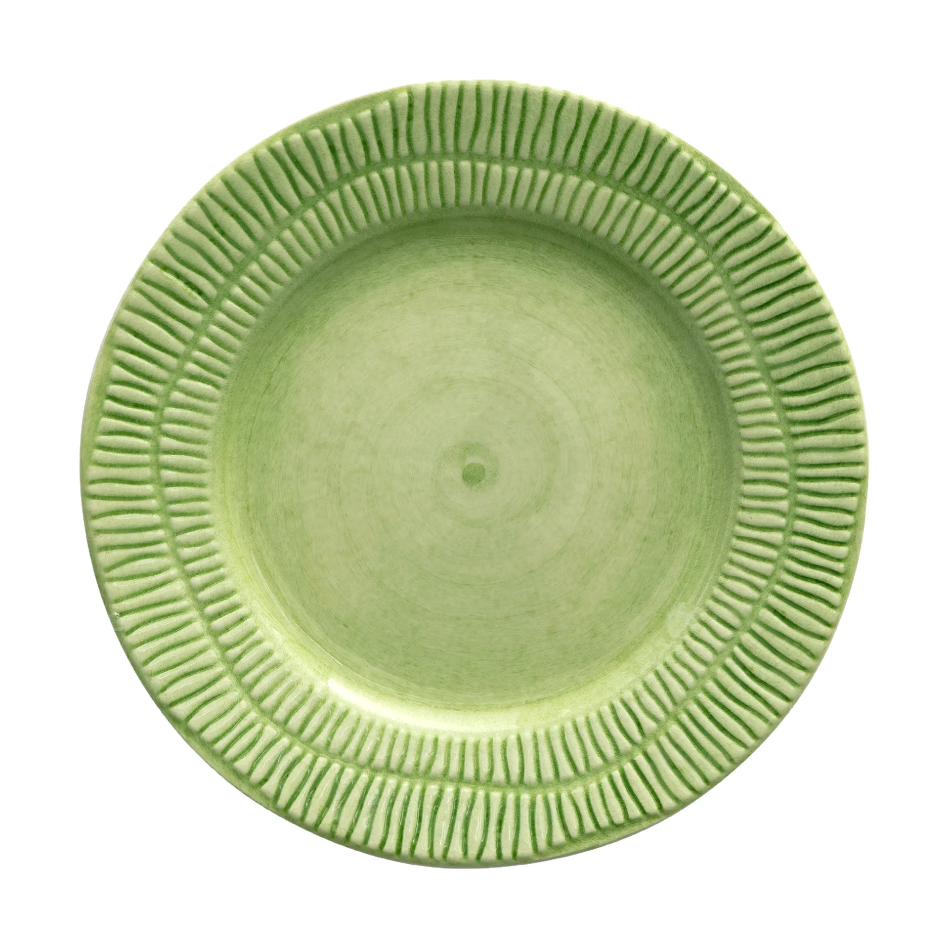 Stripes 盘子 Ø21 cm, Green Mateus