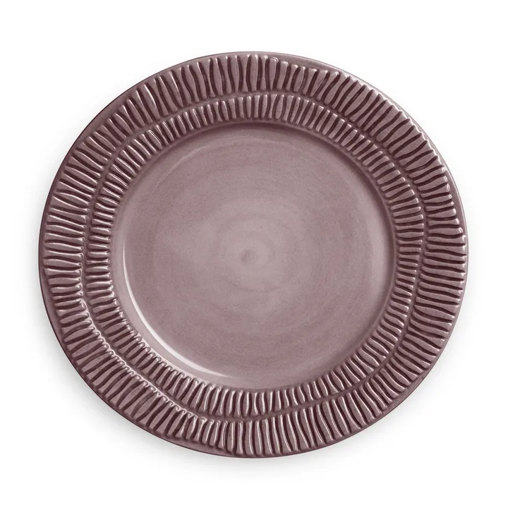 Stripes 盘 Ø21cm - 李子色 - Mateus